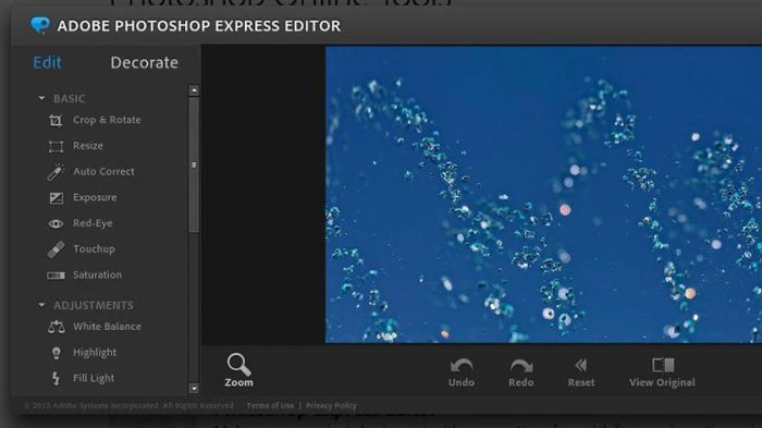Hướng dẫn resize ảnh trực tuyến qua trang web Photoshop Express.