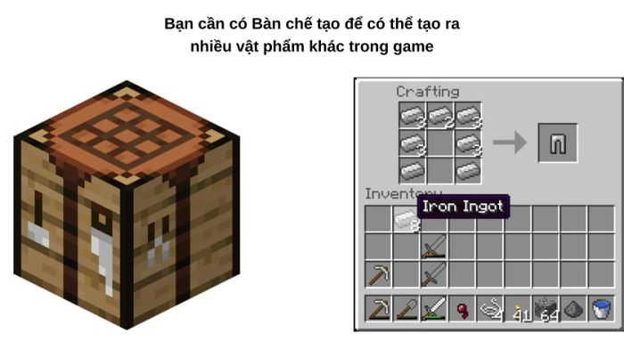 Cách chế tạo công cụ sinh tồn để bảo vệ bản thân trong Minecraft là điều quan trọng. Những công cụ này giúp bạn sống sót, bảo vệ mình và hỗ trợ trong việc khám phá và xây dựng thế giới của Minecraft.