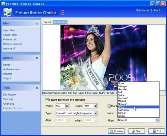 Picture Resize Genius
