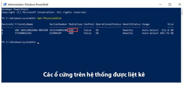 Kiểm tra ổ SSD trên laptop của bạn