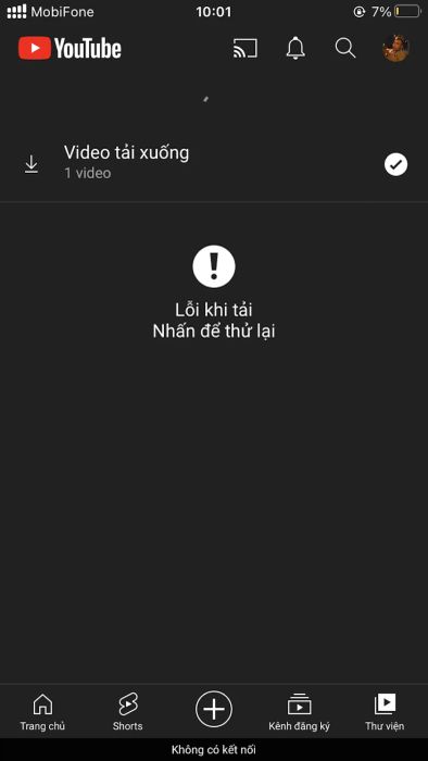 Cách tải nhạc từ YouTube về điện thoại qua tính năng Tải xuống của Youtube