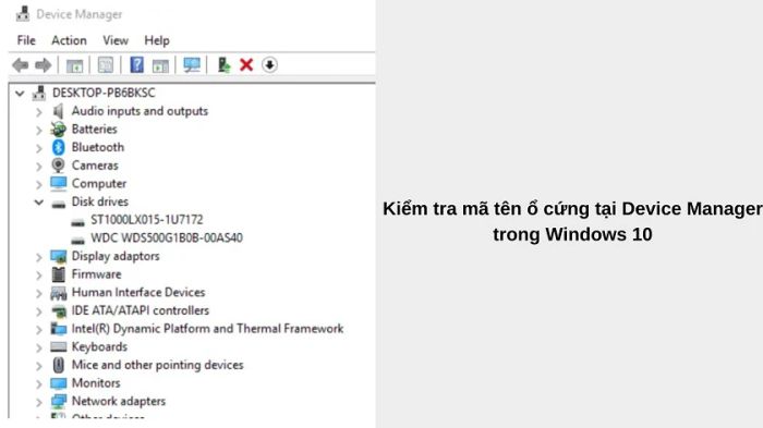 Sử dụng các công cụ hỗ trợ từ nhà sản xuất để kiểm tra tình trạng ổ cứng laptop
