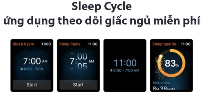 Ứng dụng miễn phí để theo dõi chu kỳ giấc ngủ của bạn, giúp bạn hiểu rõ hơn về những thay đổi trong thói quen ngủ và nâng cao chất lượng giấc ngủ mỗi ngày.