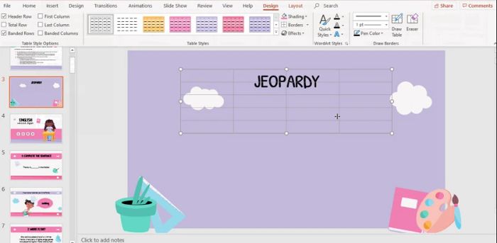 Thiết kế trò chơi ô cửa bí mật trong PowerPoint