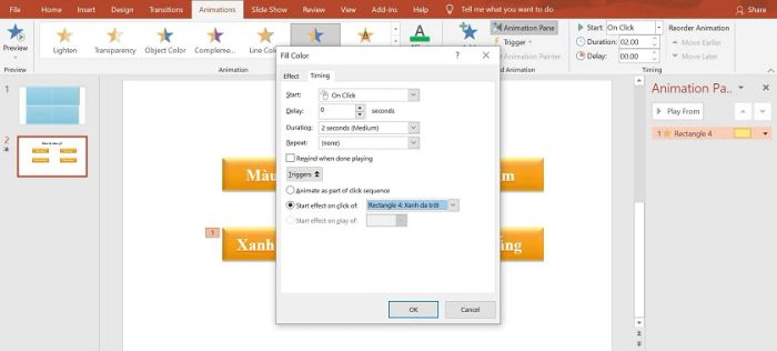 Cách tạo trò chơi trên PowerPoint bắt đầu từ slide câu hỏi, nơi bạn sẽ đưa ra các câu hỏi cho người tham gia.
