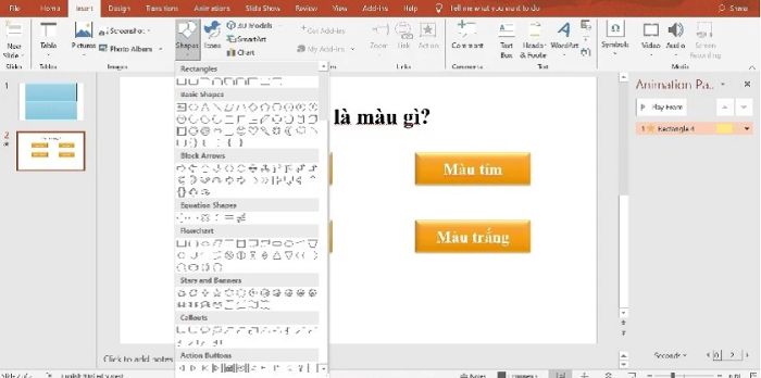 Tạo liên kết trong PowerPoint (Hyperlink)