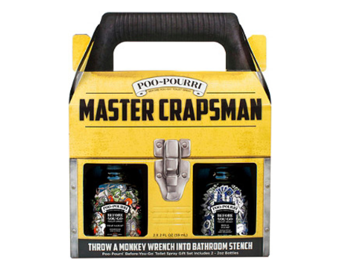 The Poo-Pourri Master Crapsman Men's Gift Set
