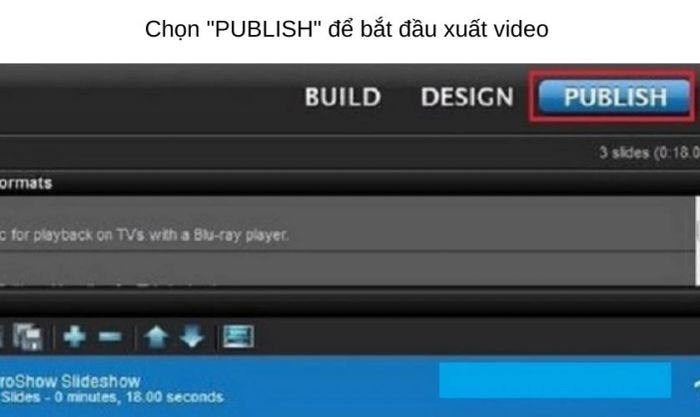 Hướng dẫn cách xuất video từ Proshow Producer ra định dạng MP4