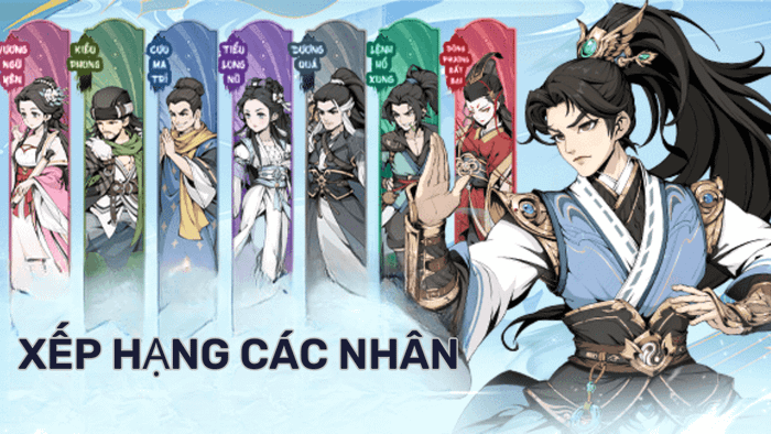 Danh sách xếp hạng các nhân vật trong Đại Hiệp Tap Tap