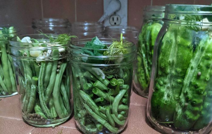 Vegetables in Jars