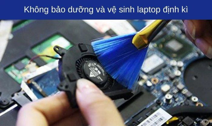 những sai lầm khi sử dụng laptop