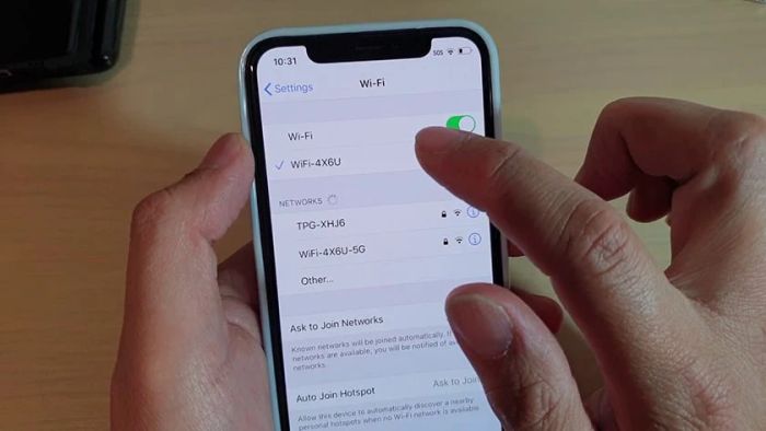 Sử dụng wifi thay 4G