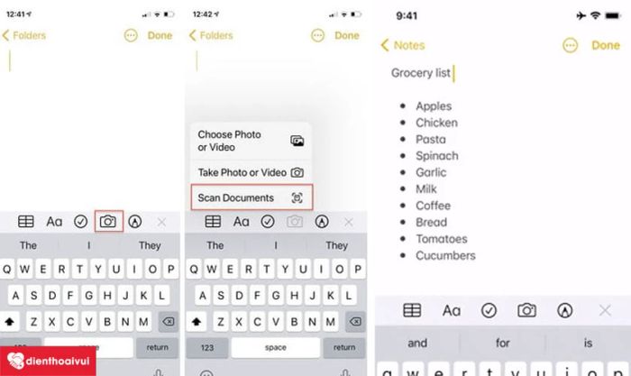 Những cải tiến đáng chú ý trong ứng dụng ghi chú trên iPhone iOS 14