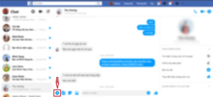 Cách gửi tin nhắn thoại trên Messenger Voice qua máy tính