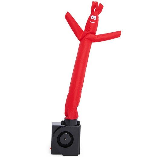 The quirky, waving inflatable tube man ready to entertain.