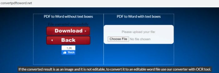 Hướng dẫn chuyển đổi file PDF sang Word bằng convertpdftoword
