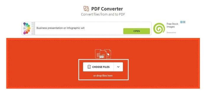 Công cụ chuyển đổi PDF sang Word: Smallpdf