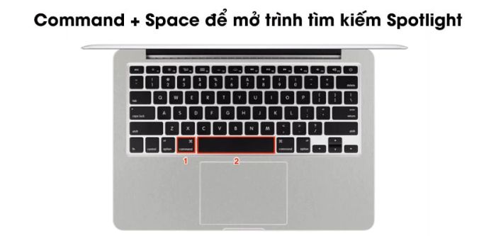 Phím tắt tìm kiếm trên Macbook