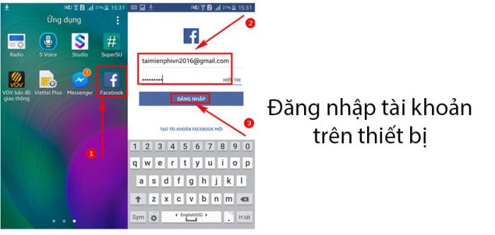 Hướng dẫn chi tiết cách thay đổi mật khẩu Facebook trên điện thoại Samsung