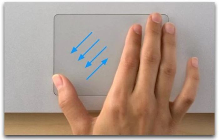 Cách sử dụng trackpad với Launchpad