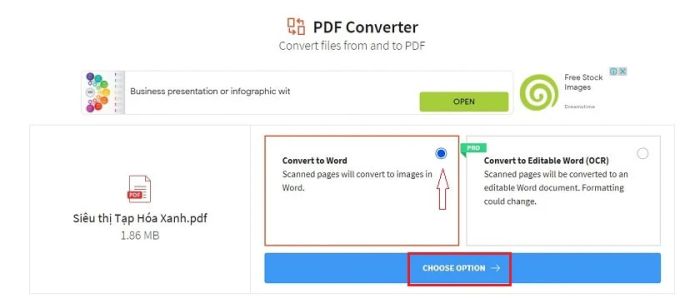 Sử dụng Smallpdf để chuyển đổi file PDF sang Word nhanh chóng