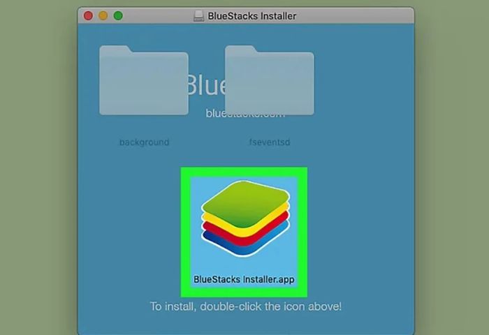 Nhấn chuột phải hai lần để mở và chạy file cài đặt