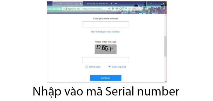 Cách kiểm tra bảo hành Macbook Air / Pro