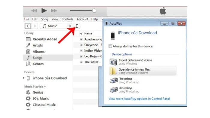 Cách reset iPad về trạng thái ban đầu khi quên iCloud qua iTunes trên máy tính.