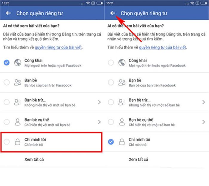 Hướng dẫn cách ẩn ảnh bìa trên Facebook ở chế độ riêng tư, chỉ mình tôi.