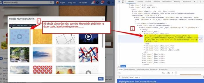 Hướng dẫn thay đổi ảnh bìa video chỉ hiển thị với riêng bạn trên Facebook.