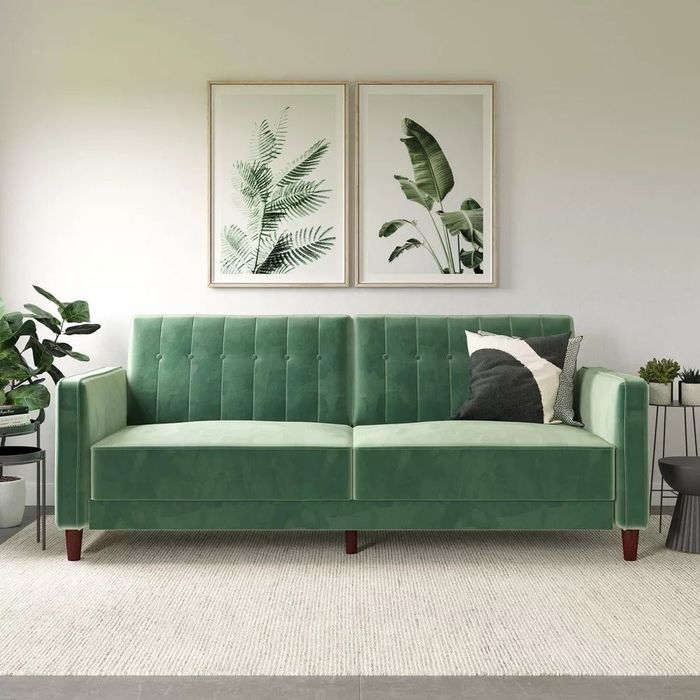 the pin-tufted futon