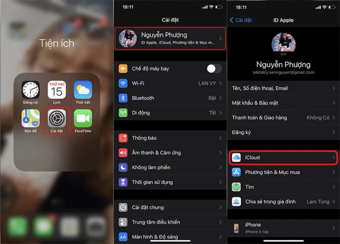 Giải pháp giải phóng dung lượng trên iCloud