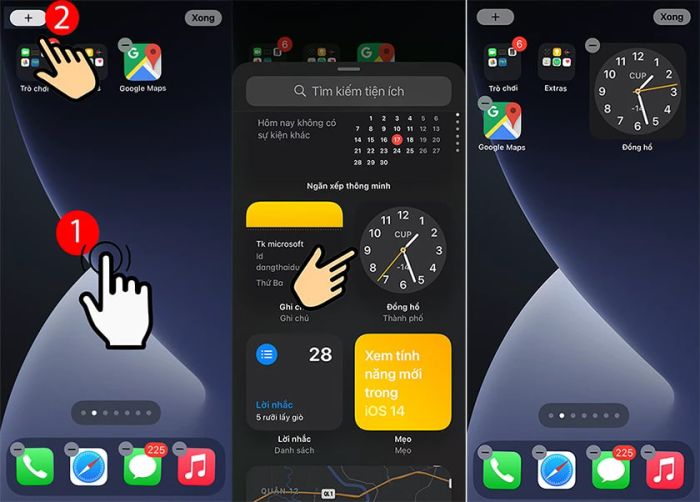Cách tùy chỉnh widget theo sở thích bằng hệ thống