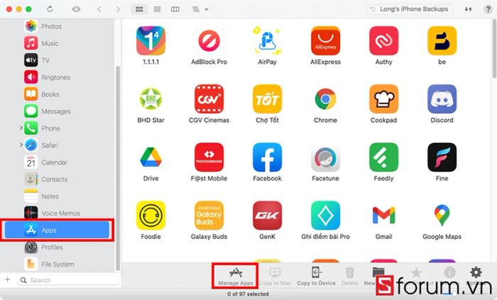 Hướng dẫn cài đặt ứng dụng iOS thông qua phần mềm iMazing