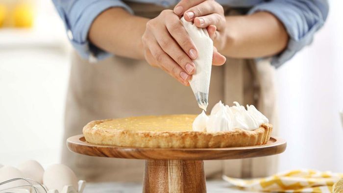 Add milk powder or sour cream to stabilize it