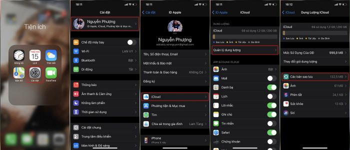 Cách giải phóng dung lượng iCloud hiệu quả hơn