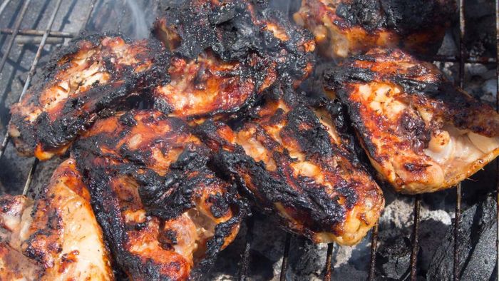 Go on, let your dinner get a bit charred.