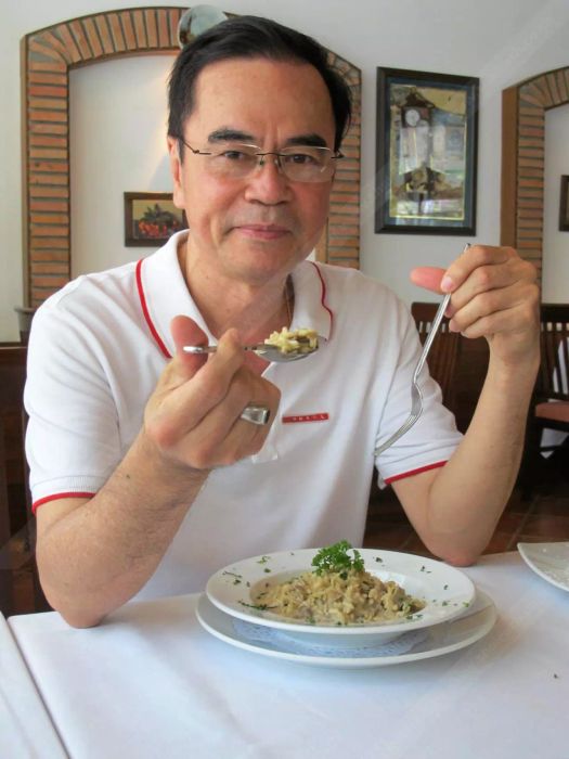 RISOTTO กับเห็ดพอร์ชินี