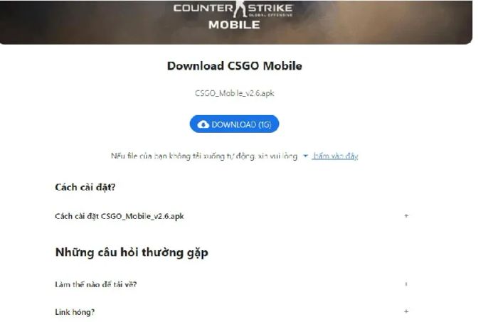 tải CS:GO