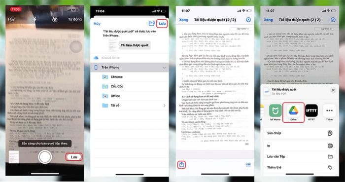 Scan văn bản từ ảnh bằng iPhone