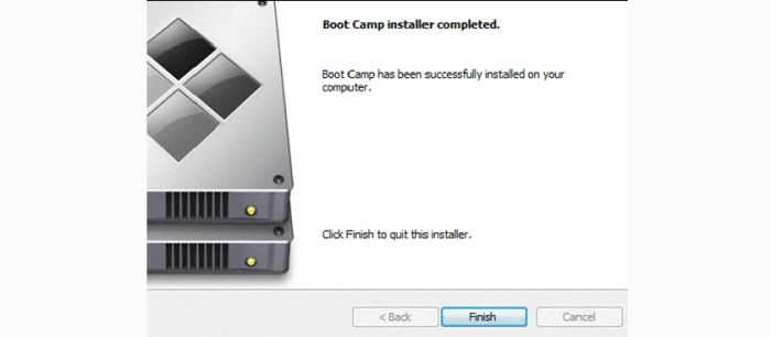 Khi quá trình hoàn tất, MacBook của bạn sẽ sẵn sàng sử dụng Windows 10.