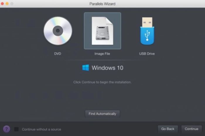 Hướng dẫn cài đặt Windows 10 trên Macbook qua Parallels