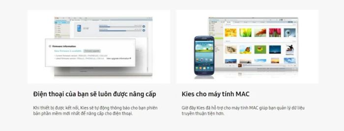 Hướng dẫn kết nối điện thoại Android với Macbook thông qua Samsung Kies