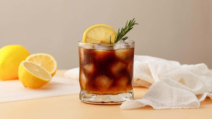 Try a little Campari in your iced coffee for a fresh, unexpected change.