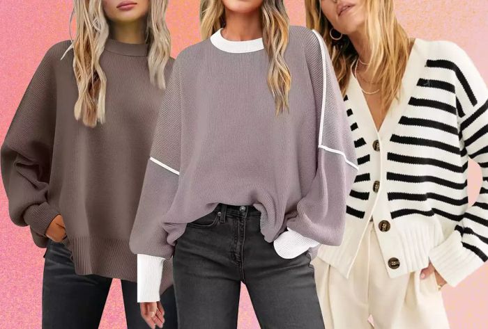 A roundup of cozy sweaters from an Amazon shopping writer.