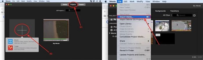 Hướng dẫn sử dụng iMovie trên Macbook