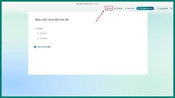 Với Microsoft Forms, bạn có thể dễ dàng chỉnh sửa giao diện theo ý muốn.
