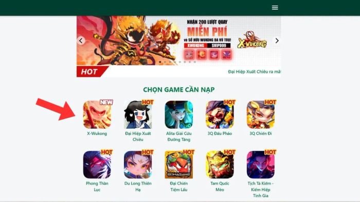 Hướng dẫn nhập code X Wukong - bước 2