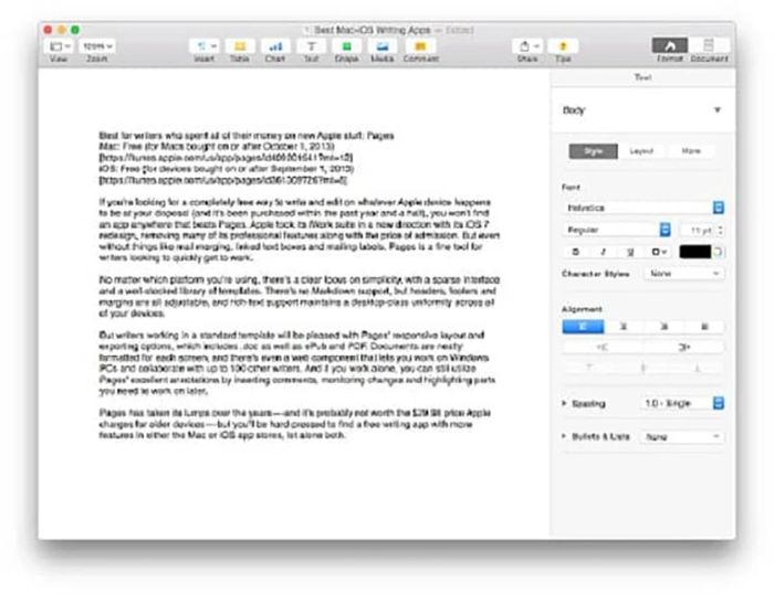 Hướng dẫn chi tiết cách sử dụng Word trên Macbook Air và Macbook Pro