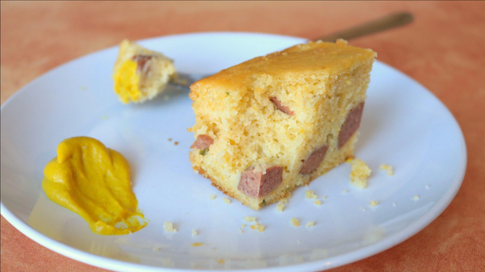 Corn Dog Casserole